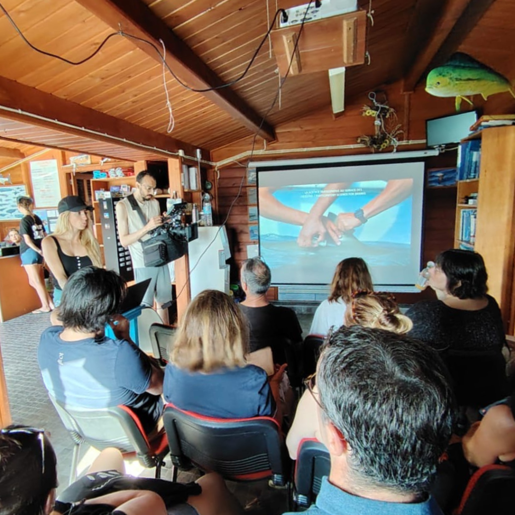 Margaux Le Brun en conférence aux Açores